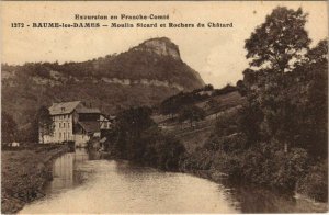 CPA BAUME-les-DAMES Moulin Sicard et Rochers du Chatard (1116193)