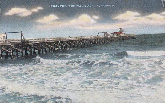 Hedley Pier West Palm Beach Florida 1950