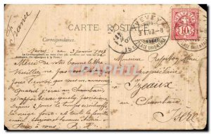 Old Postcard Chambery Vue Generale