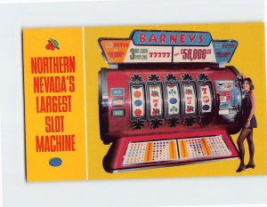 M-215611 Northern Nevada's Largest Slot Machine Barney's Casino USA