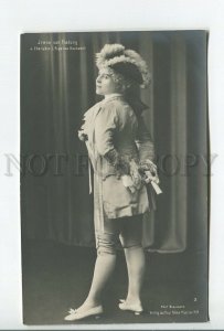 459627 Irene von FLADUNG Austrian OPERA singer FIGARO Vintage PHOTO postcard