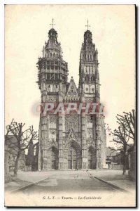 Old Postcard The Cathedral Tours