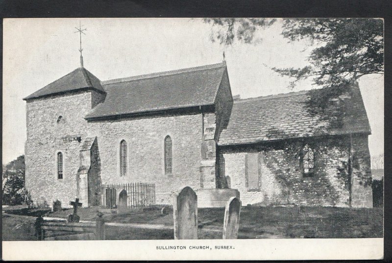 Sussex Postcard - Sullington Church   DP411