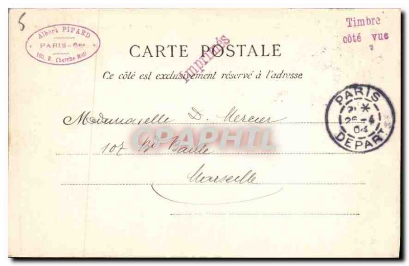 Postcard Old Paris Musee Carnavalet