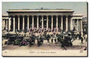 Postcard The Old Paris Stock Exchange Palace