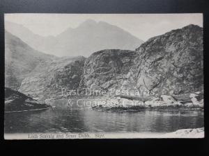 Scotland: Isle of Skye, Loch Scavaig and Sgurr Dubh c1906