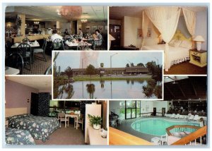 1996 Red Fox Inn West Multiview Resort Waverly Iowa IA Vintage Antique Postcard