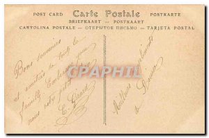 Old Postcard Mers les Bains Beach