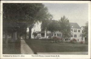 Canaan Street NH Cobb House c1910 Postcard
