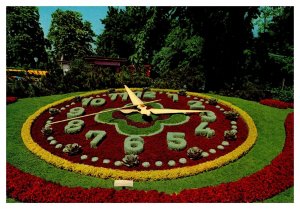 Postcard Switzerland Geneve - The Flower Clock