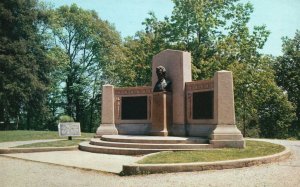 Vintage Postcard Lincoln Speech Memorial Gettysburg National Park Pennsylvania