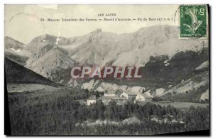 Old Postcard The Alps Houses forest Massif D & # 39Aurouze Pic de Bure