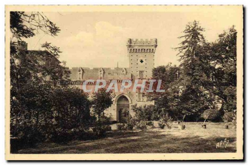 Postcard Former Tarn Garonne illustrates Chateau Terride XIV century