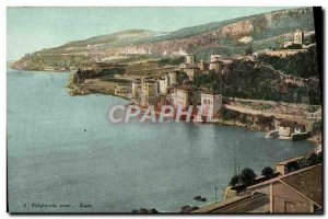 Old Postcard Rade Villefranche sur mer