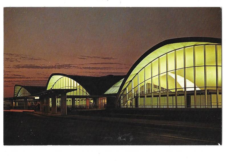 Lambert Municipal Airport Buildings Saint Louis Missouri 1960s