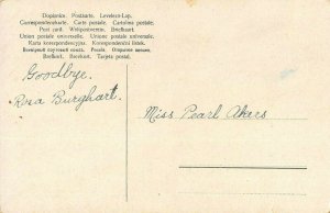 LP21   Catherine Klein Flowers Floral Postcard Artist Signed Pink Yellow Roses 