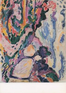 Georges Braques Landschaft Bei La Ciotat Painting Postcard