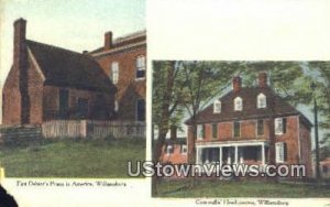 First Debtors Prison In American - Williamsburg, Virginia