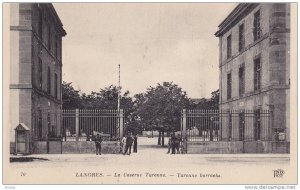 LANGRES, Turenne barracks, Champagne-Ardenne, France, 10-20s