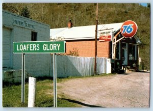 Loafers Glory North Carolina Postcard Loafin Burnsville Bakersville 1960 Vintage