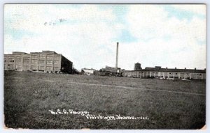 1911 KCS SHOPS PITTSBURG KANSAS ANTIQUE POSTCARD