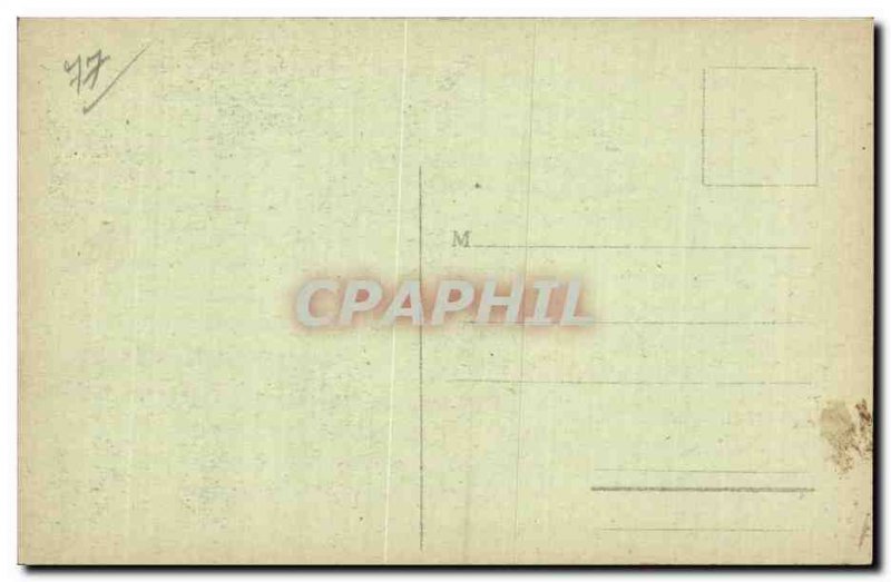 Larchant - Church Saint Matburin - Old Postcard