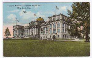 Museum Bronx Park New York City NYC NY 1910s postcard