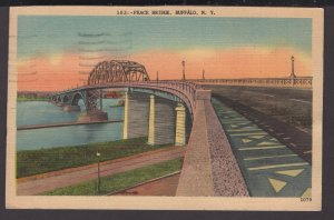 New York BUFFALO Peace Bridge pm1946 - LINEN