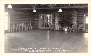 Laramie Wisconsin Summit Tavern Ballroom Real Photo Postcard AA74514