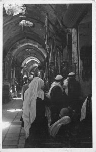 Lot244 israel saracenic archway in the old city jerusalem real photo