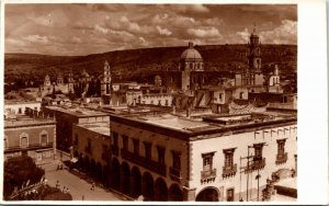 RPPC Postcard Mexico Guanajuato San Miguel de Allende Panoramic View 1940s S115