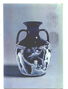 Roman Vase Carved, Corning Museum of Glass, New York, Used 1982