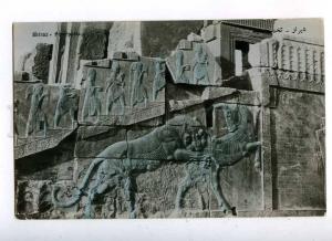 193043 IRAN Persia SHIRAZ Persepolis Vintage photo postcard