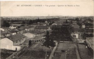 CPA Auvergne-Lezoux-Vue enerale-Quartier du Marché au Bois (46616)