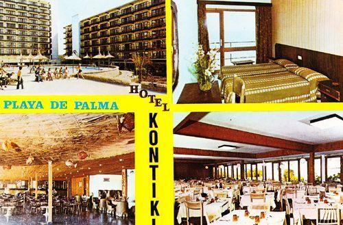 Hotel Kontiki Playa De Palma Kontiki Postcard