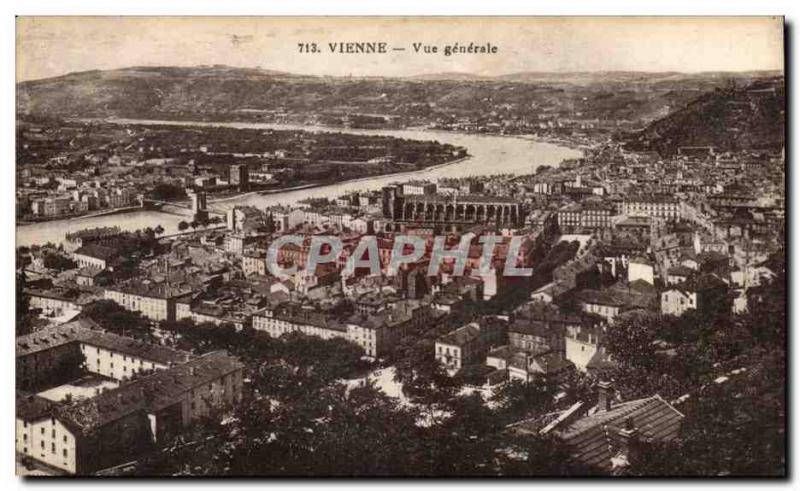 Dauphine Old Postcard Vienna General view