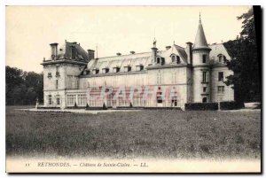 Old Postcard Rethondes Chateau Sainte Claire