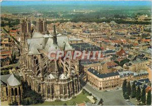 Modern Postcard Reims Apse of the Cathedral and the Palatine Chapel (XIII cen...