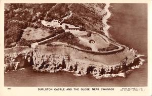 uk15877 durlston castle and the globe swanage real photo uk