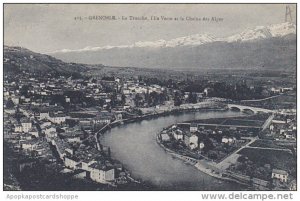 France Grenoble La Trouche I'lle Verte et la Chaine des Alpes 1932