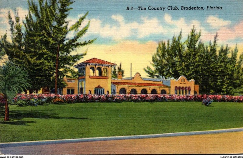 Florida Bradenton Country Club 1946 Curteich