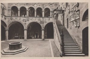 Italy Postcard-Florence /Firenze-Cortile e Scala Del Palazzo Del Podesta RS22389