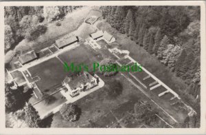 Gloucestershire Postcard - Aerial View of Chedworth Roman Villa DC2427