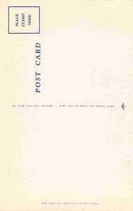 Hotel Chamberlain Des Moines Iowa linen postcard