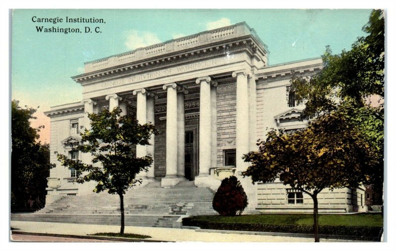 Carnegie Institution, Washington, DC Postcard *6V(2)25