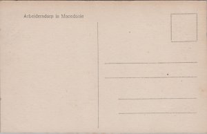 Macedonia Arbeidersdorp Yugoslavia Vintage Postcard C107