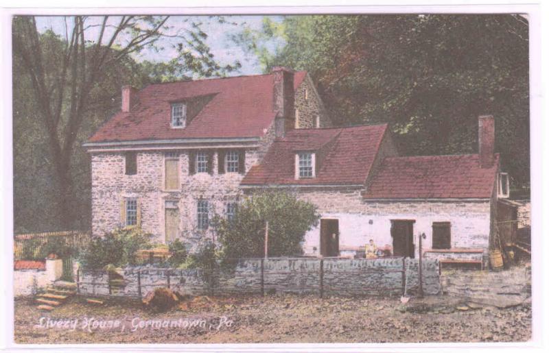 Livezy House Germantown Philadelphia Pennsylvania 1910c postcard