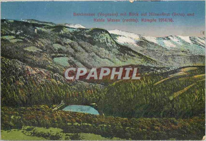 Postcard Old Belchensee mit Blick auf und Hilgenfirst Kahle Wasen Kampfe