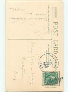 Divided-Back CHRISTMAS SCENE Great Postcard W9215