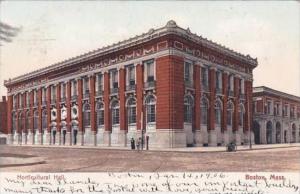 Massachusetts Boston Hortlicultural Hall 1906